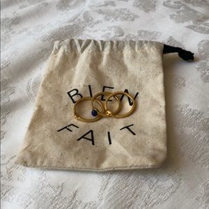 Madewell stacked rings